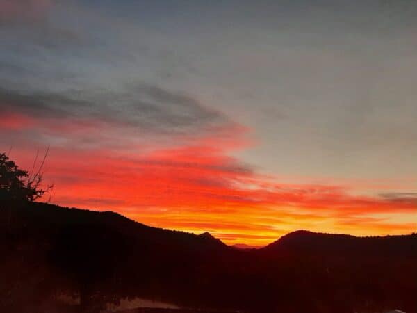 Sunrise on the Caballos