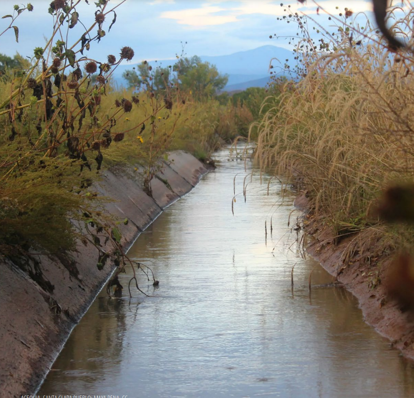 Santa Clara Pueblo acequia