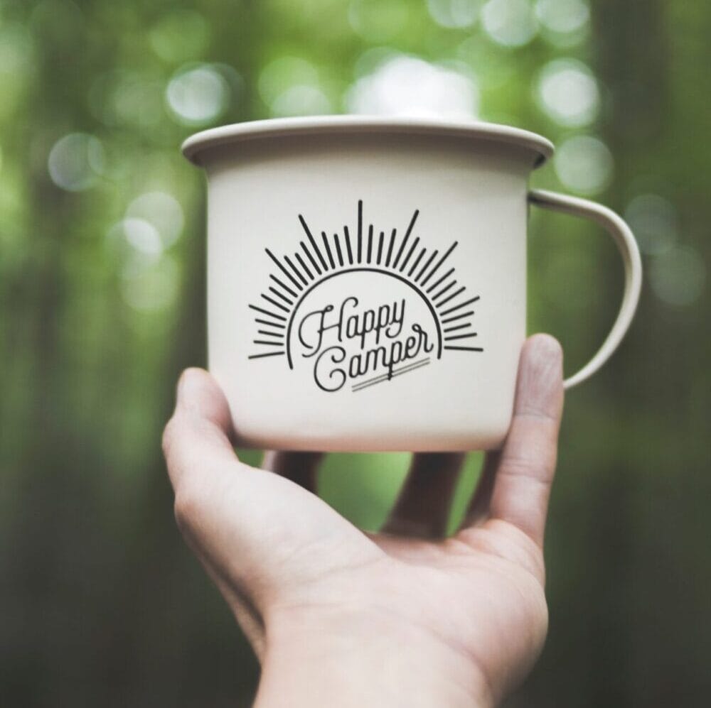 Happy Camper coffee mug