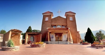 Historic San Antonio Church in Questa, New Mexico,