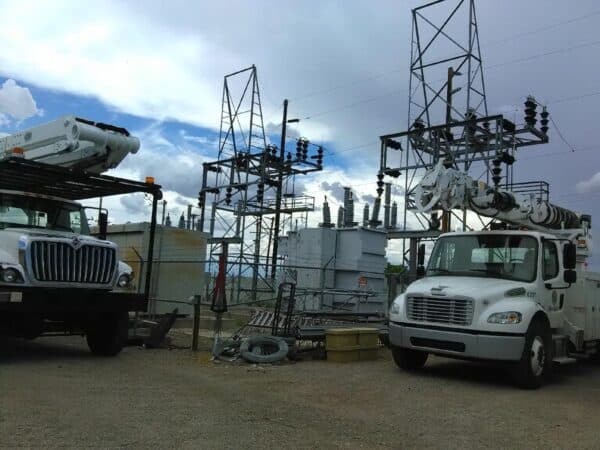The city's electric yard, photo from the city's website