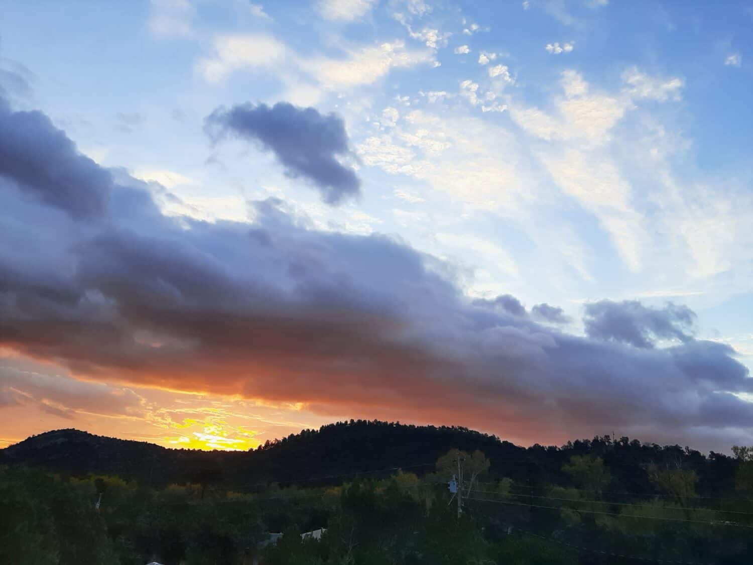 Looking east at a Kingston sunrise