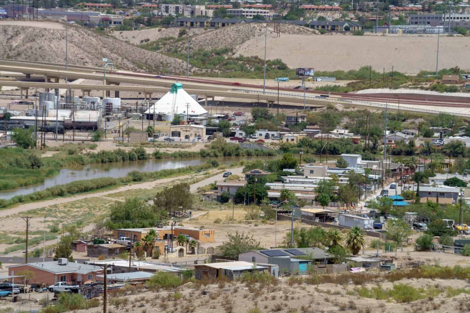 Rio Grande's final stretch in New Mexico