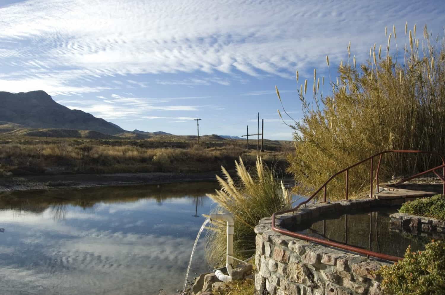 The Riverbend Hot Springs spa, photo courtesy of wandernewmexico.com