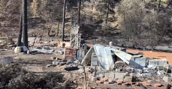 One of the residences destroyed by the South Fork Fire. Source: Village of Ruidoso