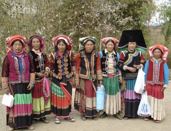 Group of Women on the way back from the Market.