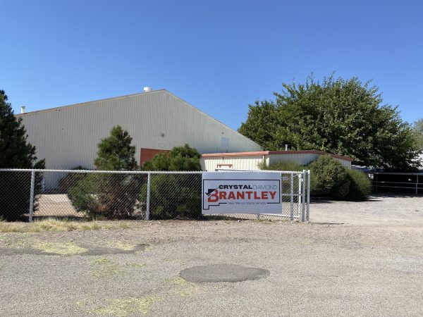 Crystal Diamond Brantley campaign sign on government property, image courtesy of an anonymous tipster