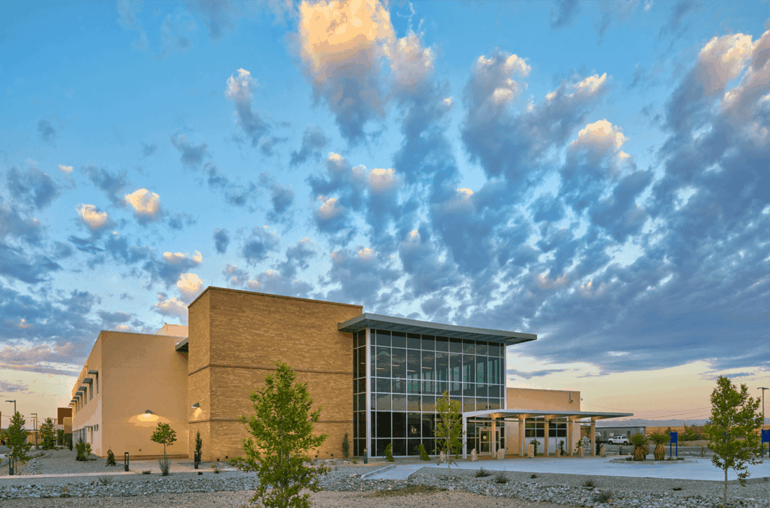 Picture of new wing of Sierra Vista Hospital