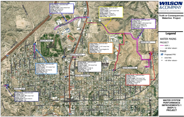 Map of WSPI 1, courtesy of the city website