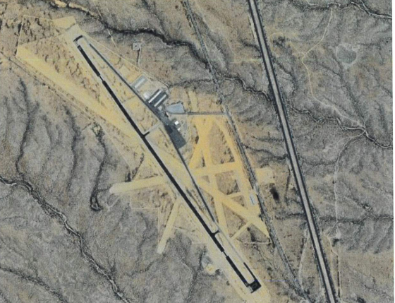 Aerial view of the T or C Municipal Airport, image taken from Delta Airport Consultant's documents included in the city packet