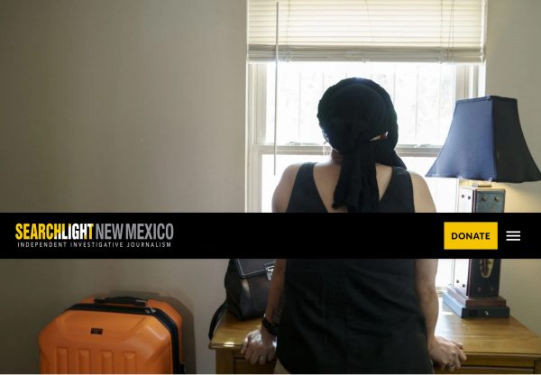 Angelica in her Albuquerque apartment waiting for cancer treatment