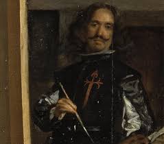 Velazquez' self portrait within his famous painting "Las Meninas"