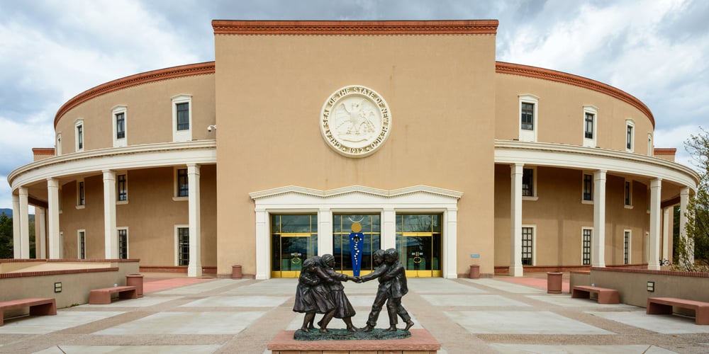 New Mexico State Capitol building.