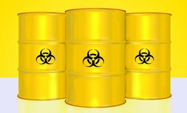 Nuclear waste storage barrels