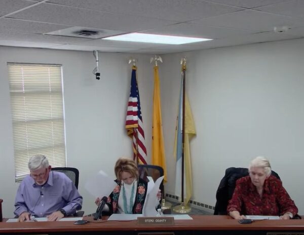 election certification meeting of the Otero County Commissioners